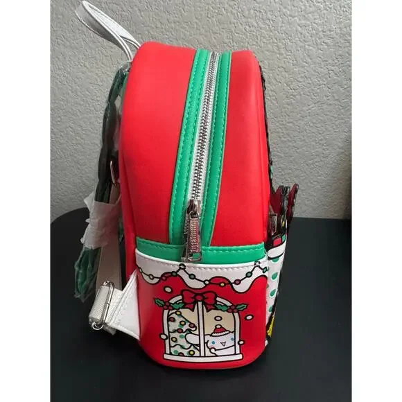 Loungefly Sanrio Hello Kitty Friends Christmas Winter Wonderland Mini Backpack - Picture 2 of 5